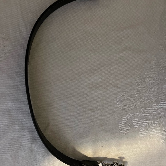 Coach hearts handbag / shoulder bag in black /brown leather - Picture 4 of 10